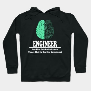 Engineer Brain Hoodie